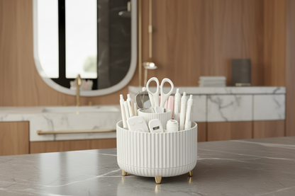 Silk & Slate™ 360° Vanity Storage✨🌑